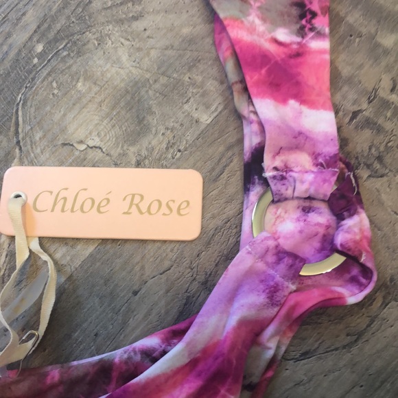 NWT Chloe Rose tankini tie dye - Picture 3 of 6